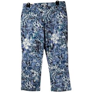 Nine West‎ Jeans Blue Capri Cuffed in Size 8  NWT